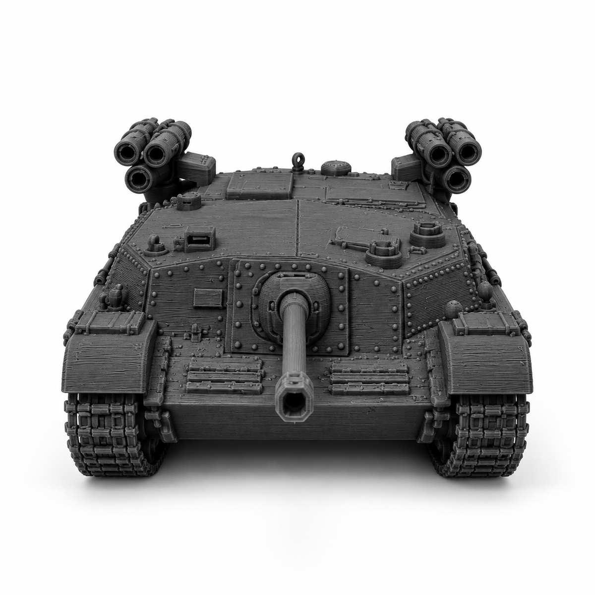 SSMODEL 1/72 1/144 Multi Scale 43M Zrinuy Sorozatveto Tank Resin Model TSS0745 — detail view 2