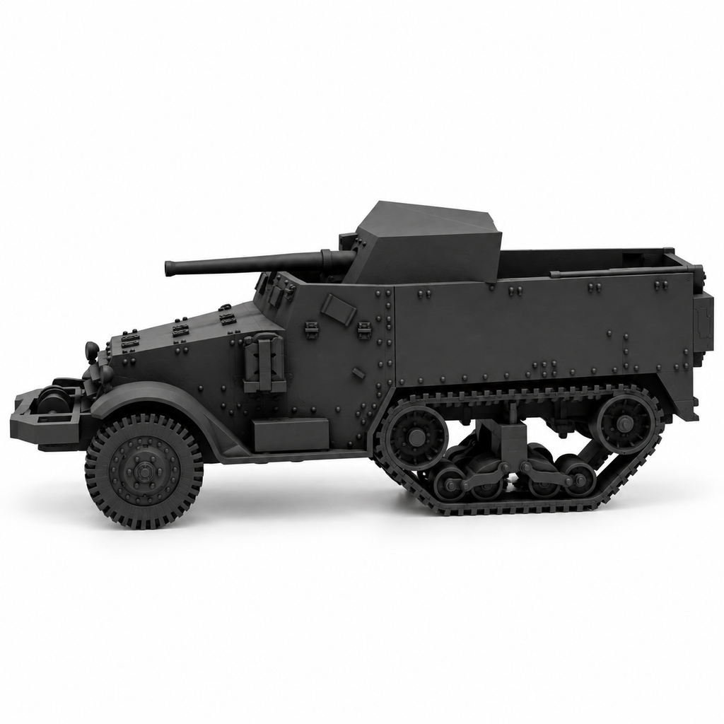 SSMODEL 1/72 1/144 Multi Scale T48 Gun Motor Carriage Su57 USA MODEL KIT TSS0979