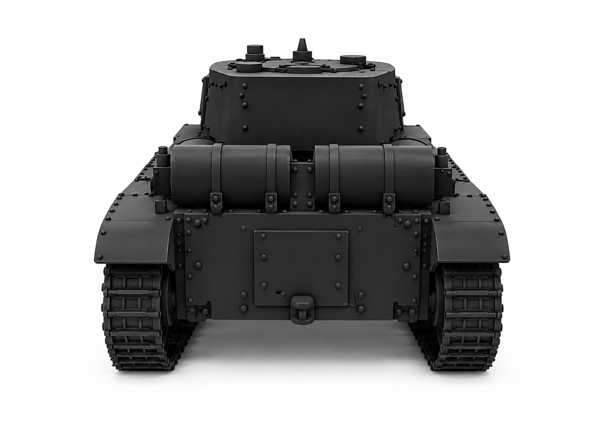 SSMODEL 1/72 1/144 Multi Scale Light tank BT-5 USSR WW2 Tank MODEL kit TSS1153 — detail view 3