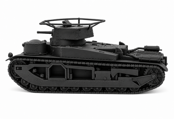 SSMODEL 1/72 1/144 Multi Scale Vickers Medium Tank Mk.III UK Tank MODEL TSS1167