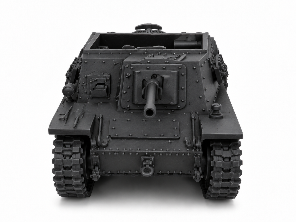 SSMODEL 1/72 1/144  Semovente L40 da 47/32 Italy SPG Tank MODEL kit TSS1343 — detail view 5