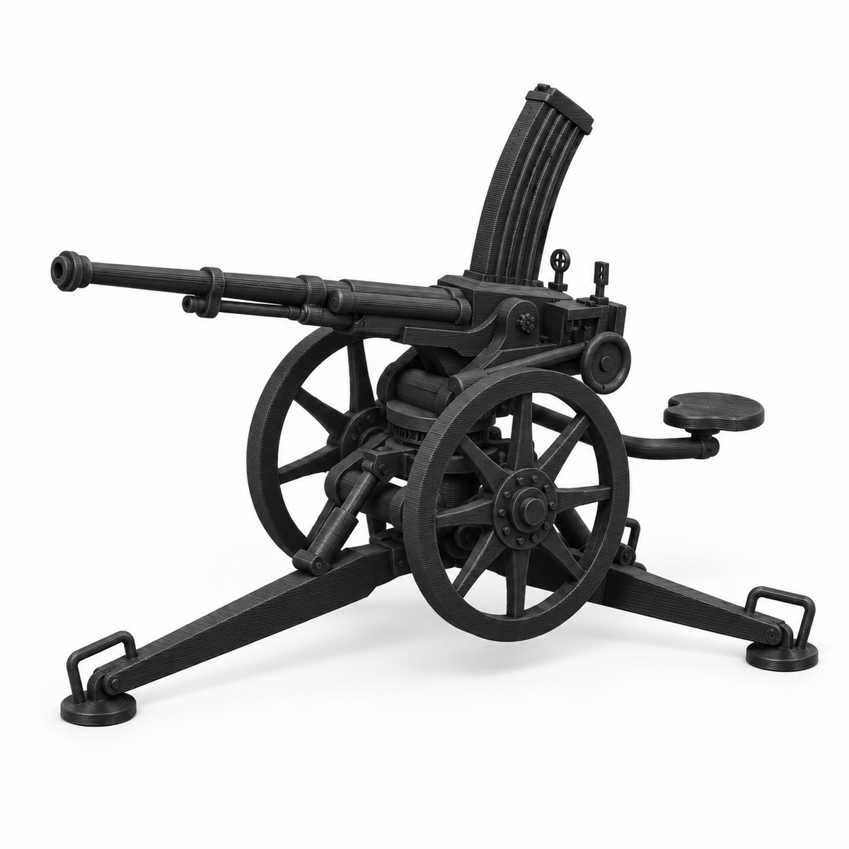 SSMODEL 1/72 1/144 WWII Japan Type 98 20mm AA Machine Cannon Resin Model TSS1001 — scale model kit