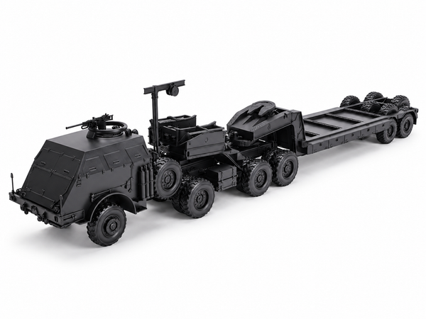SSMODEL 1/32 1/35 1/48 1/64 M25 M26 Tank Transporter M15 Trailer Model TSS1299