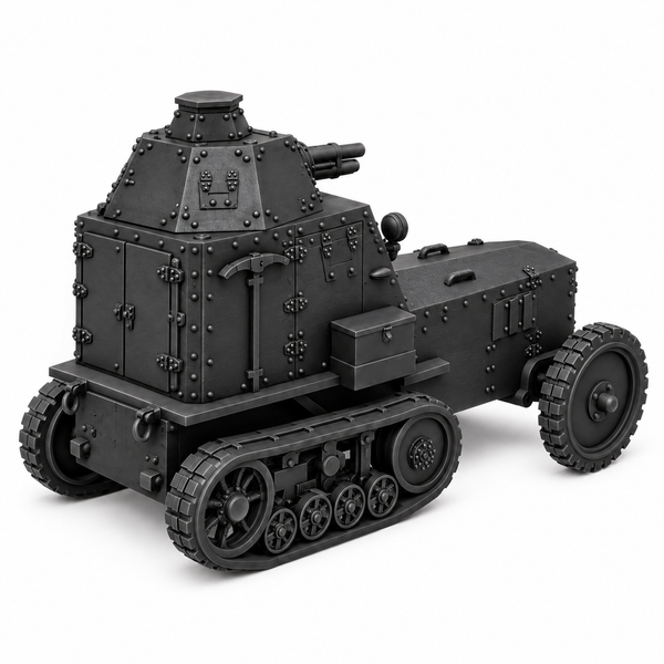 SSMODEL 1/72 1/144 Multi Scale Wz.28 tank Resin MODEL kit TSS0312