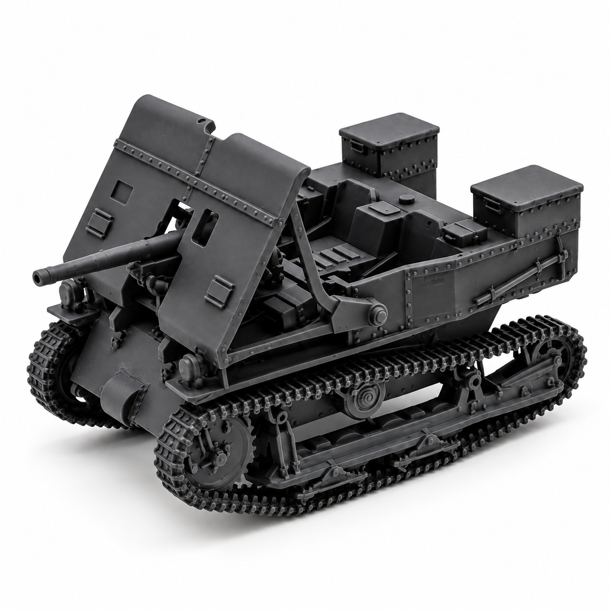 SSMODEL 1/72 1/144 Carden Loyd Mk.VI with 47mm gun Resin Model Kit TSS0779 — detail view 8