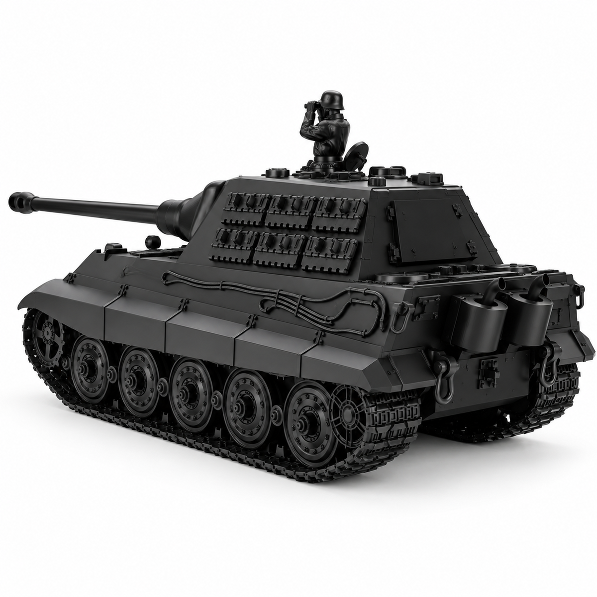 SSMODEL 1/72 1/144 WWII German Jagdtiger SdKfz186 Henschel Resin Model TSS1267 — detail view 4