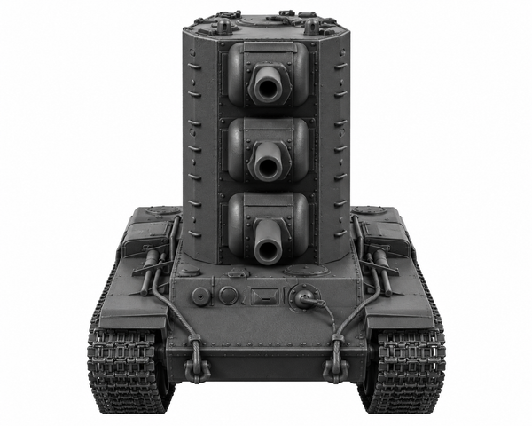 SSMODEL 1/72 1/144 Multi Scale KV-2-2-2 Funny Fictional Tank MODEL kit TSS0107