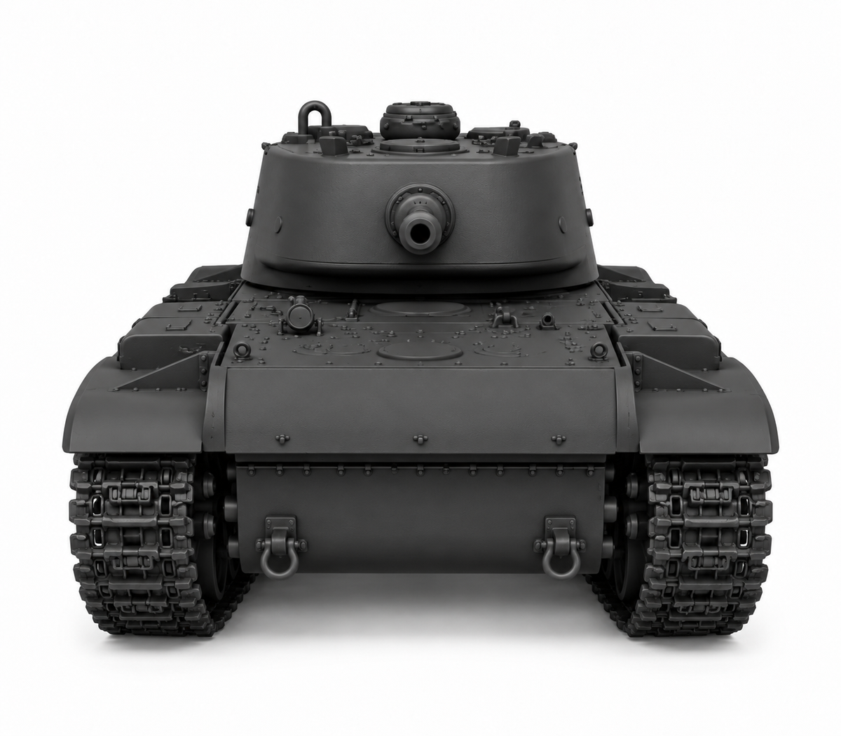 SSMODEL 1/72 1/144 Panzer KV-1B 756r KV-1 with 7.5cm KwK 40 MODEL kit TSS1327 — detail view 2
