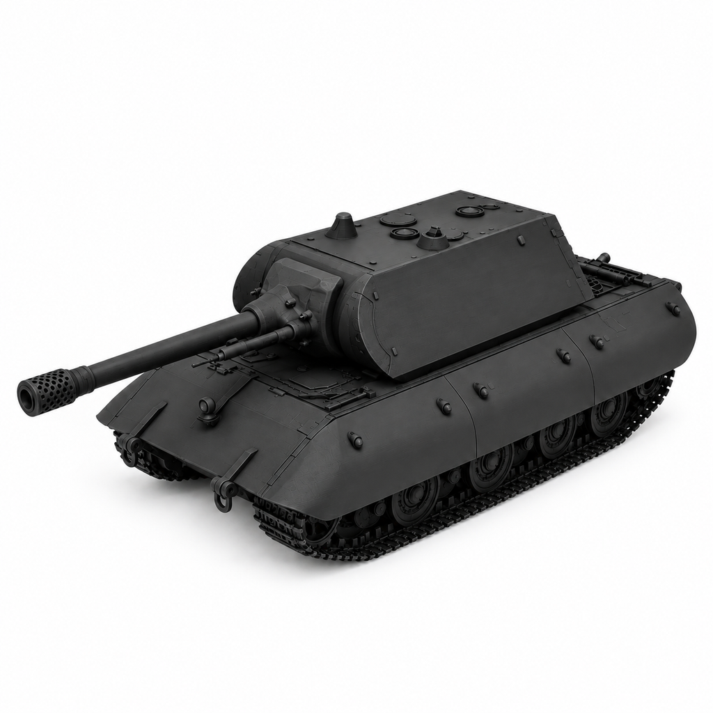 SSMODEL 1/72 1/144 Multi Scale E-100 tank Resin Model Kit TSS0180