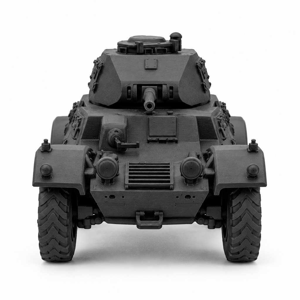 SSMODEL 1/72 1/144 WWII Lynx Pansarbil m/39 Armored Car Resin Model Kit TSS1277