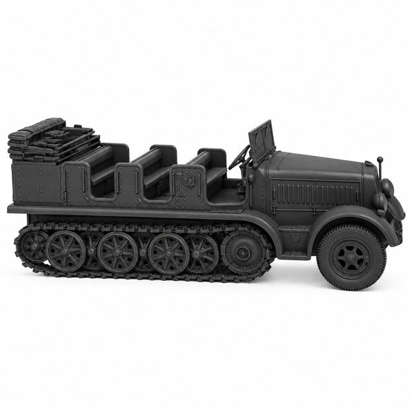 SSMODEL 1/72 1/144 Sd.Kfz.7 Mittlerer Zugkraftwagen 8t Resin MODEL KIT TSS0943