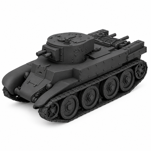 SSMODEL 1/72 1/144 Multi Scale KhBT-7 Soviet flamethrower tank Model Kit TSS0095