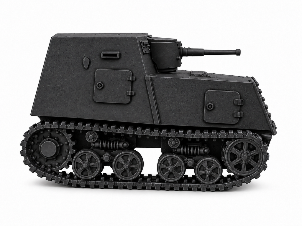 SSMODEL 1/72 1/144 Multi Scale Tractor tank KhTZ-16 USSR Tank MODEL kit TSS1389
