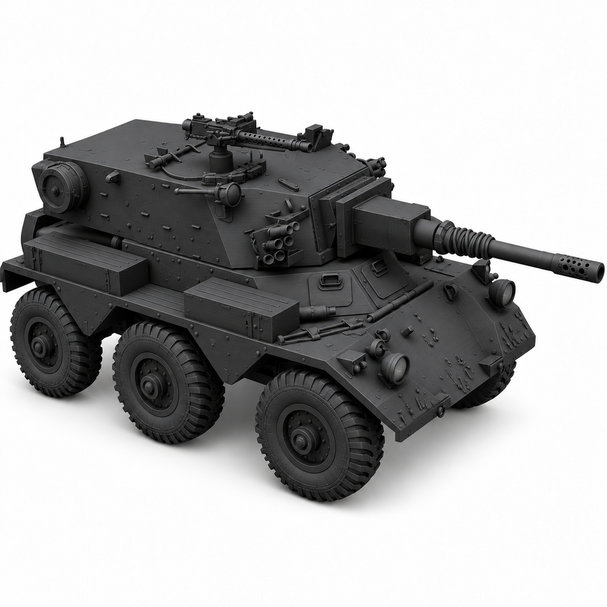 SSMODEL 1/72 1/144 Multi Scale Saladin UK Experimental AC Tank MODEL KIT TSS0247 — detail view 2