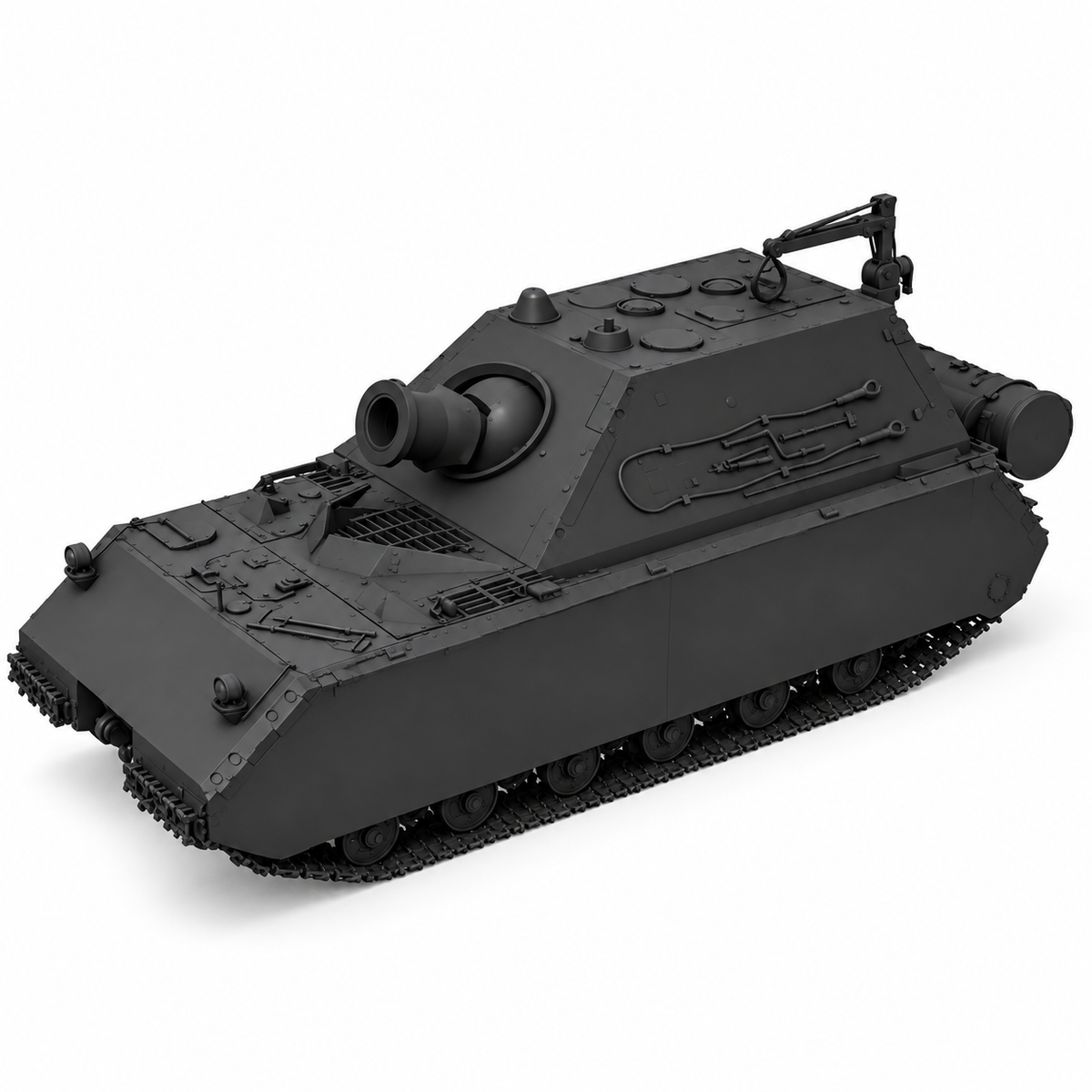 SSMODEL 1/72 1/144 Sturmmaus Ausf.B German superheavy tank MODEL kit TSS0325 — detail view 9