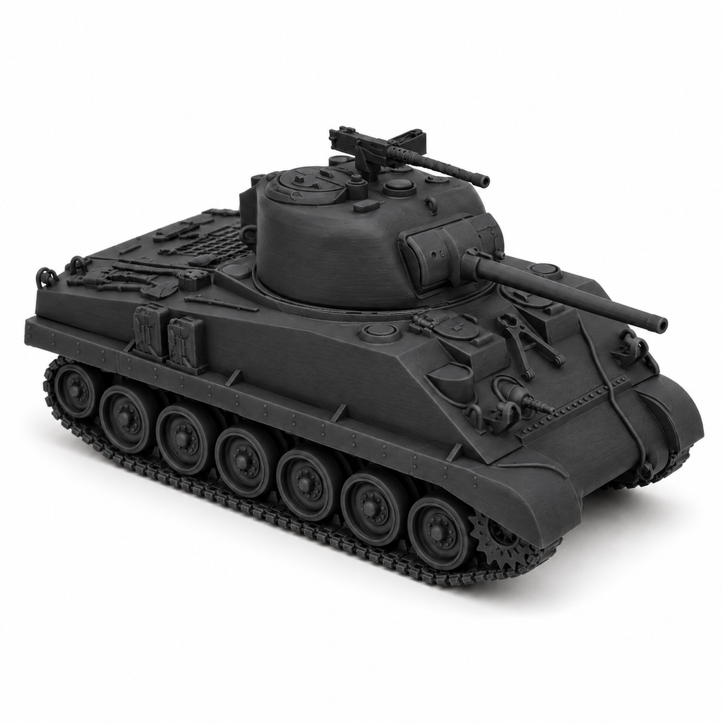 SSMODEL1/72 1/144 Multi-Scale M4A2E4 US Experimental Medium Tank MODEL TSS0215