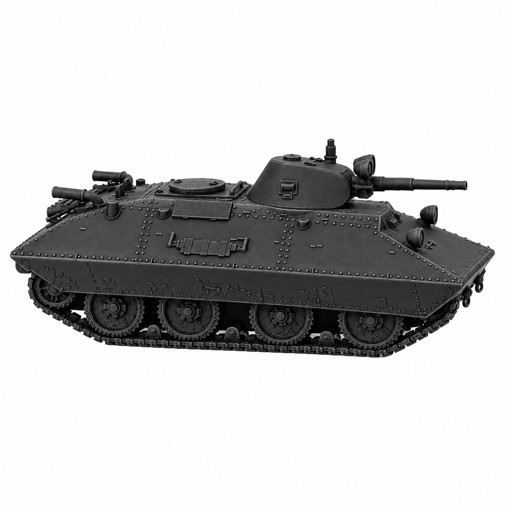 SSMODEL 1/72 1/144 Multi Scale BT-SV Soviet experimental light tank Kit TSS0093