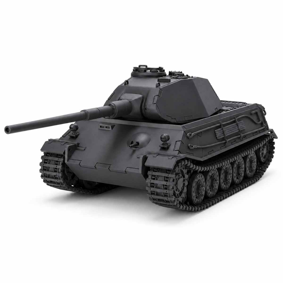 SSMODEL 1/72 1/144 Multi Scale Tiger II VK 45.02 P Tank Resin Model Kit TSS0912 — detail view 6
