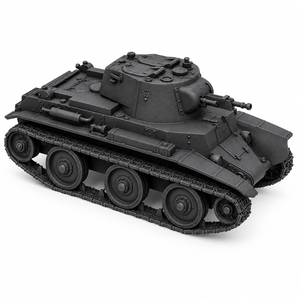 SSMODEL 1/72 1/144 Multi Scale BT-10R Soviet fictional recon tank Model TSS0157