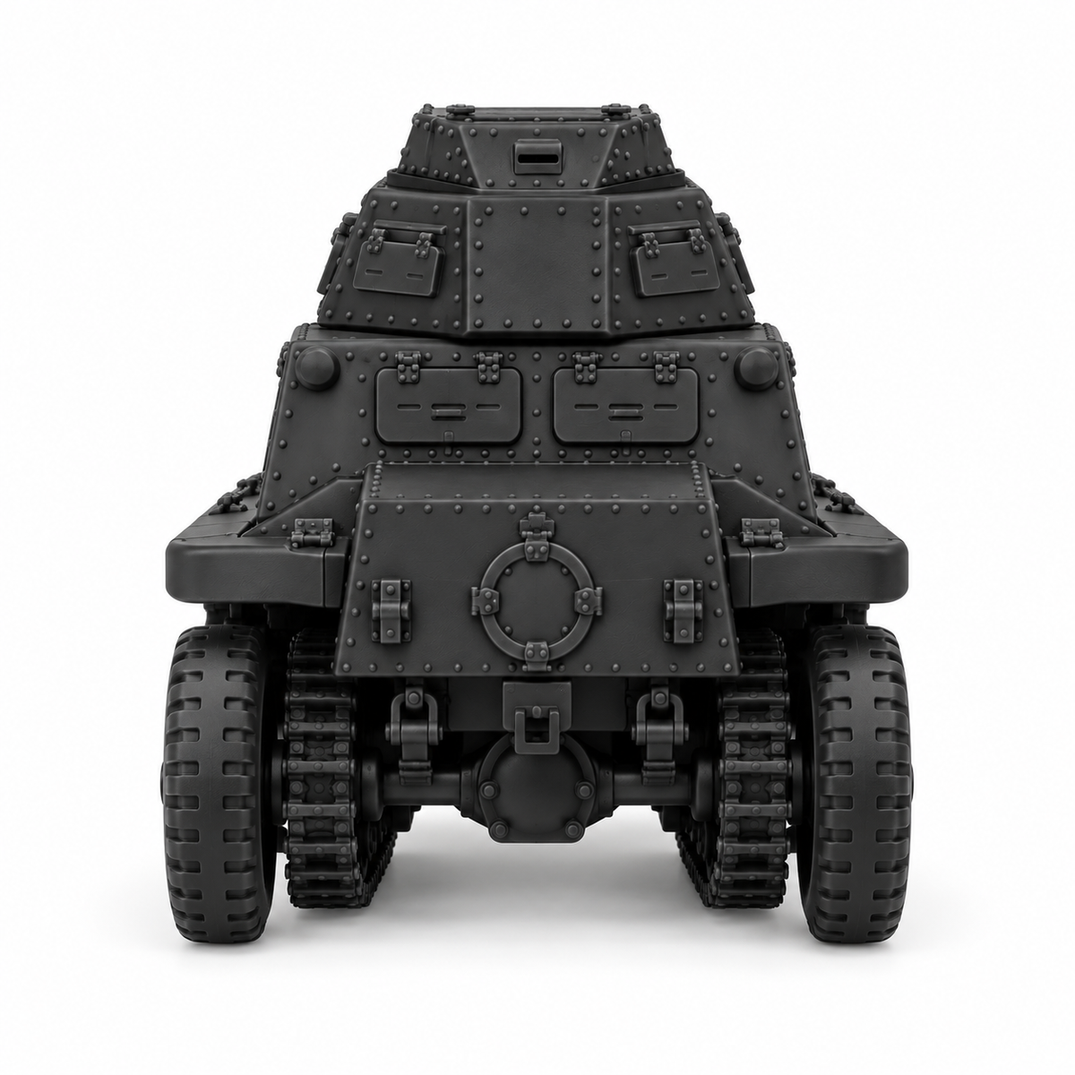 SSMODEL 1/72 1/144 AMC P16 French WWII Armoured Half-Track Resin Model  TSS1575 — detail view 12