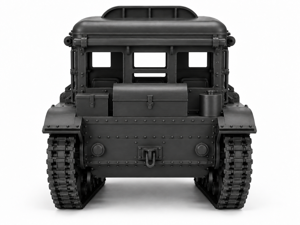 SSMODEL 1/72 1/144 C7P artillery tractor Poland Resin MODEL KIT TSS1463 — detail view 5