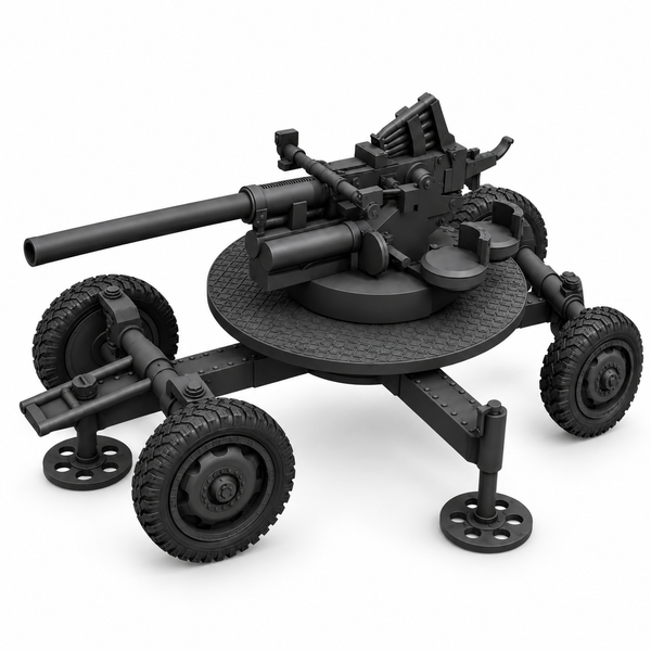 SSMODEL1/72 1/144 Multi ScaleHungarian Bofors 40mm Tank Resin Model Kit TSS0553