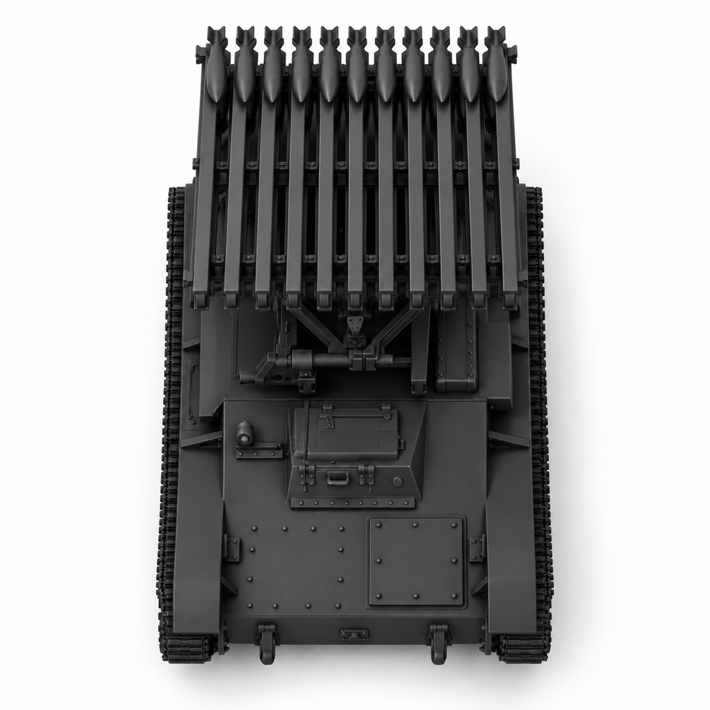 SSMODEL 1/72 1/144 BM-8-24 T60 Katyusha rocket launcher Resin MODEL KIT TSS1500