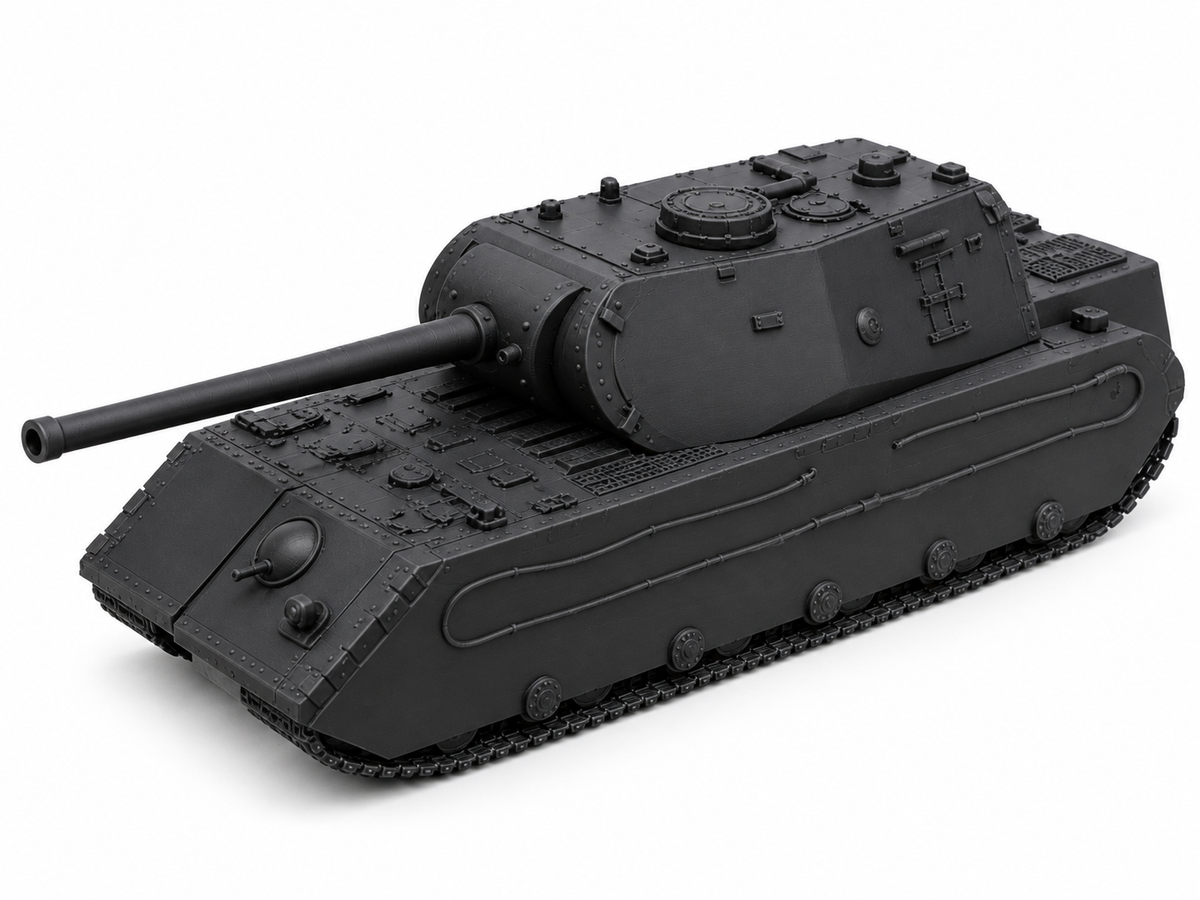 SSMODEL 1/72 1/144 K3385 Mauschen German superheavy tank Resin Model Kit TSS0169 — detail view 16