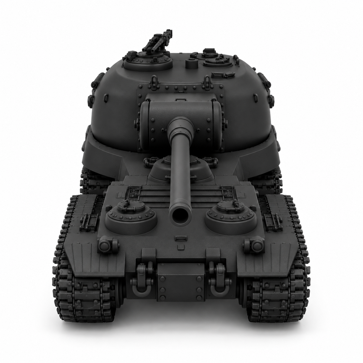 SSMODEL 1/72 1/144 Multi Scale Super Heavy Semi-trailer Tank Resin MODEL TSS0466 — detail view 5