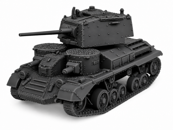 SSMODEL 1/72 1/144 Multi Scale Cruiser A9 Mk.I UK WW2 Tank MODEL kit TSS1375
