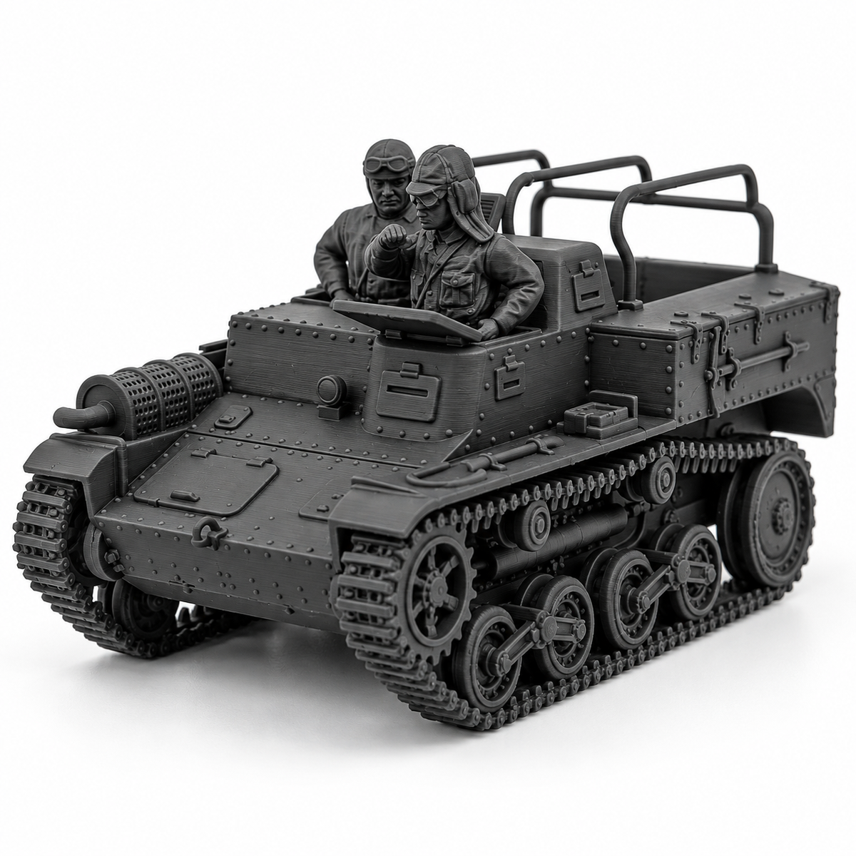 SSMODEL1/72 1/144 Multi-Scale WWII Japanese Tankmen Crew Set Resin Model TSS1002 — detail view 15