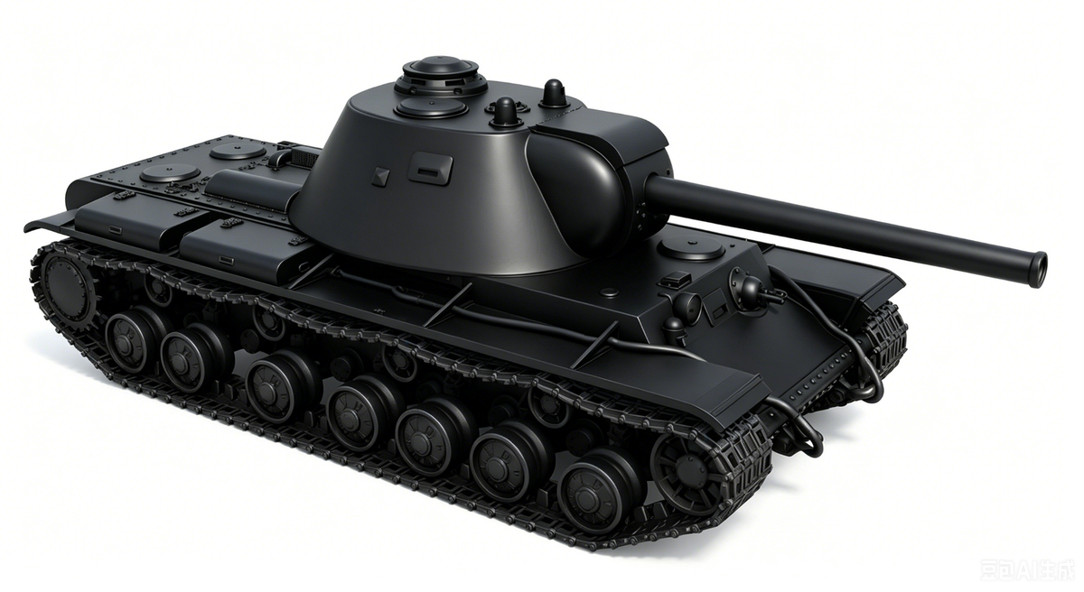 SSMODEL 1/72 1/144 Multi Scale KV-3 Soviet experimental heavy tank MODEL TSS0143 — detail view 14