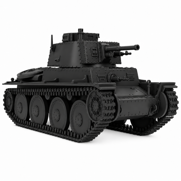 SSMODEL 1/72 1/144 Multi Scale Stridsvagn m/41 Light Sweden Tank MODEL TSS1350