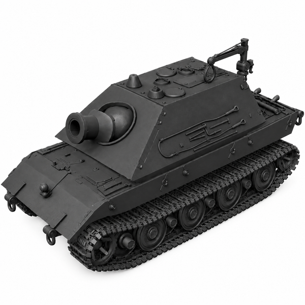 SSMODEL 1/72 1/144 Sturmmorser auf E-100 Ausf. B German Resin Model Kit TSS0447
