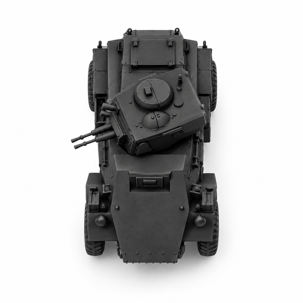 SSMODEL 1/72 1/144 Multi-Scale WWII British Armored Car Mk.II Model Kit TSS1256