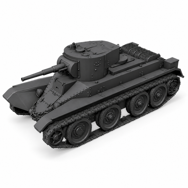 SSMODEL1/72 1/144 Multi Scale BT-5 late Tank Resin Model Kit TSS0575