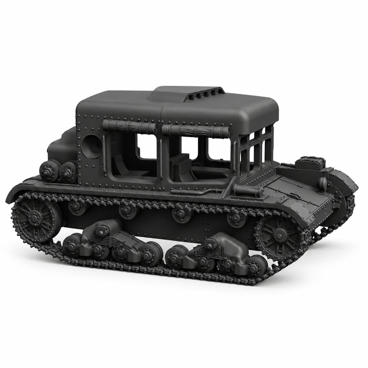 SSMODEL 1/72 1/144 Multi Scale C7P Tank Resin MODEL kit TSS0309 — detail view 5
