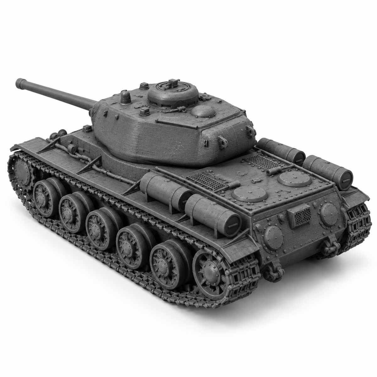 SSMODEL 1/72 1/144 Multi Scale KV-85 Soviet heavy tank MODEL kit TSS0113 — detail view 4