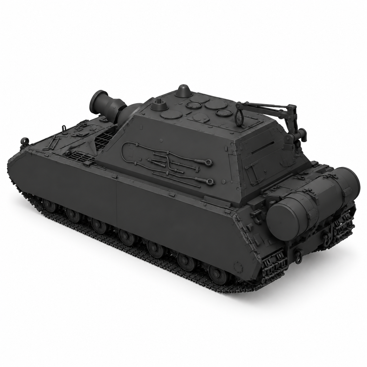 SSMODEL 1/72 1/144 Sturmmaus Ausf.B German superheavy tank MODEL kit TSS0325 — detail view 4