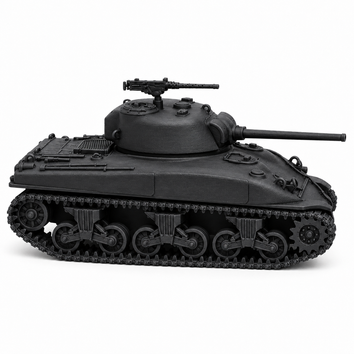 SSMODEL1/72 1/144 Multi-Scale M4A1 Sherman Late US Medium Tank MODEL KIT TSS0203 — detail view 2
