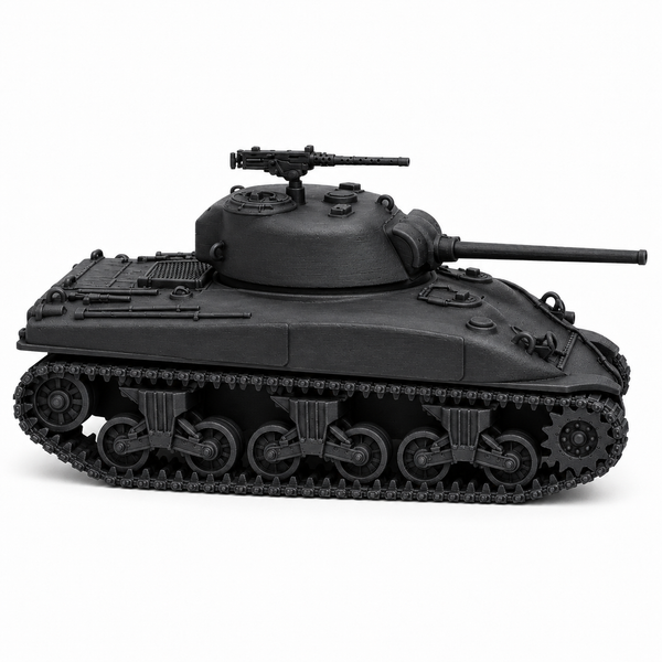 SSMODEL1/72 1/144 Multi-Scale M4A1 Sherman Late US Medium Tank MODEL KIT TSS0203