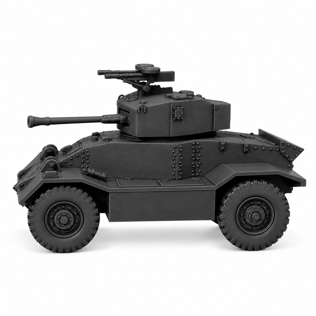 SSMODEL 1/72 1/144 Multi Scale AEC Mk.III Armoured Car Resin Model Kit TSS0754