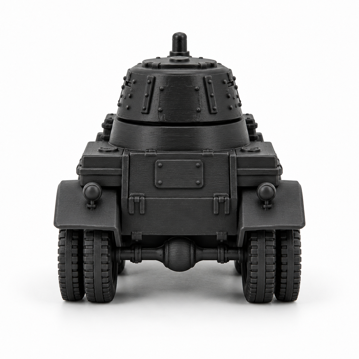SSMODEL 1/72 1/144 WWII Soviet BA-10 Armored Car 45mm Resin Model Kit TSS1211 — scale model kit