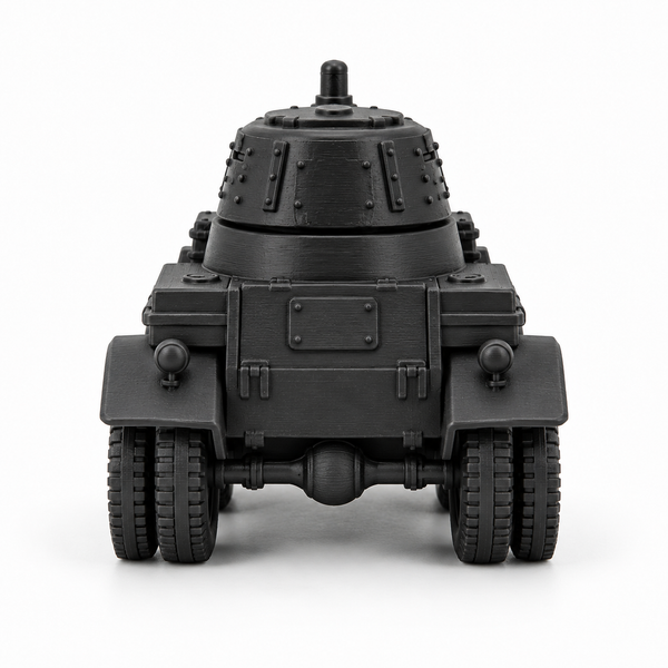 SSMODEL 1/72 1/144 WWII Soviet BA-10 Armored Car 45mm Resin Model Kit TSS1211