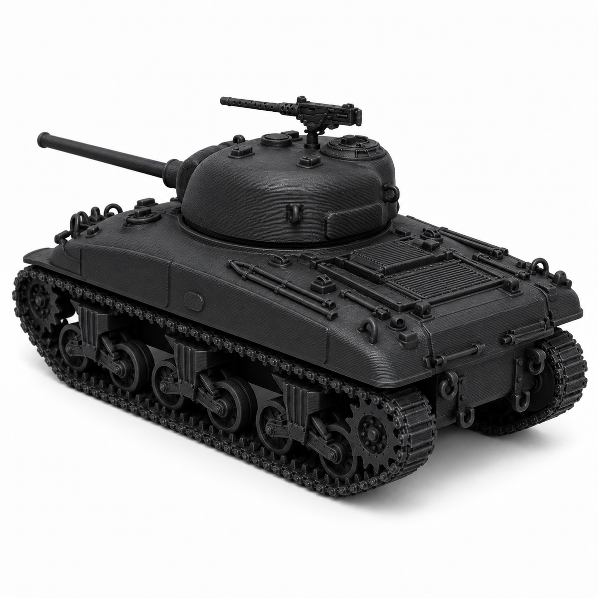 SSMODEL1/72 1/144 Multi-Scale M4A1 Sherman Late US Medium Tank MODEL KIT TSS0203 — detail view 3