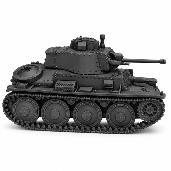 SSMODEL 1/72 1/144 Multi Scale Panzerkampfwagen 38t tank Resin Model Kit TSS0189