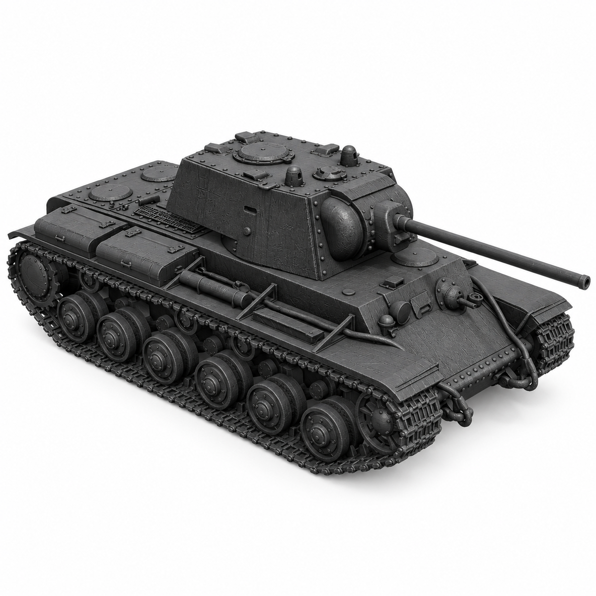 SSMODEL 1/72 1/144 Multi Scale KProject 413 Soviet heavy tank MODEL kit TSS0127 — detail view 14