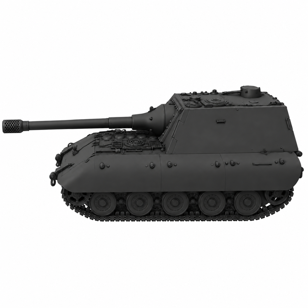 SSMODEL 1/72 1/144 Multi Scale Jagdpanzer E-100 Krokodil Tank MODEL kit TSS0345