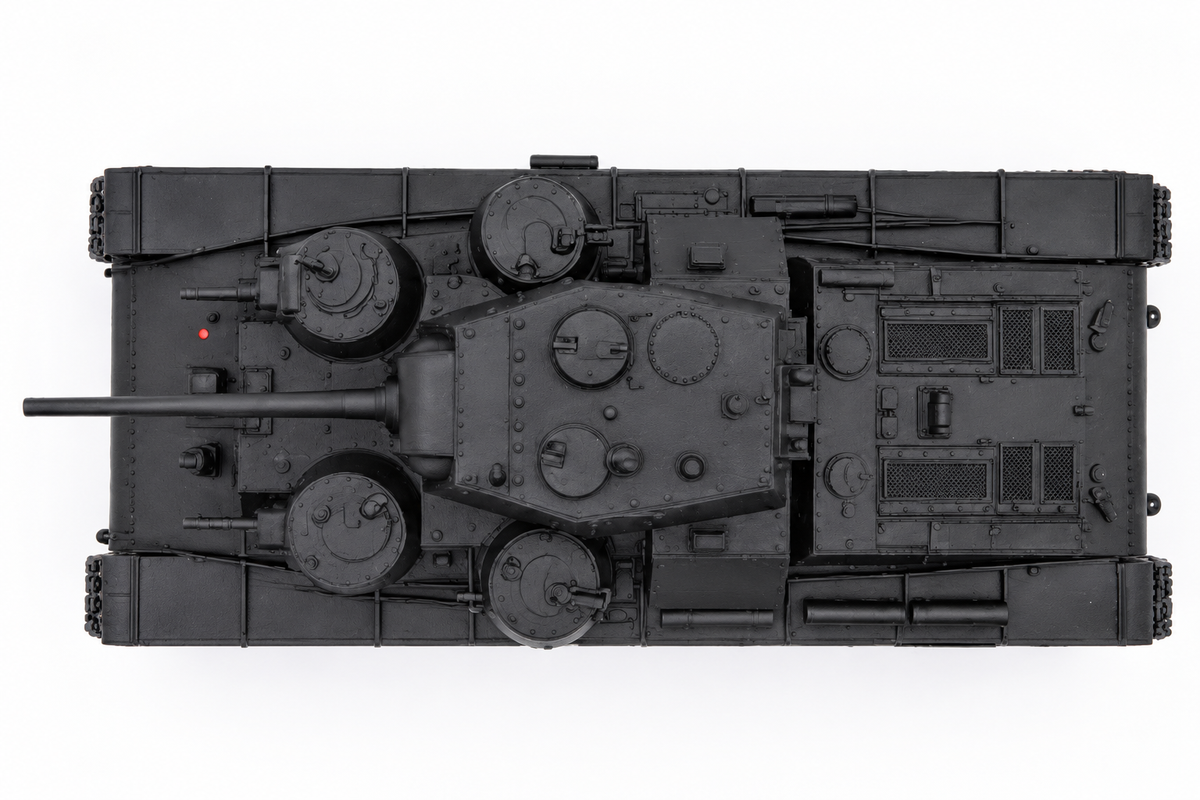 SSMODEL 1/72 1/144 Multi Scale KV-35 Soviet Super Heavy Tank MODEL kit TSS0102 — detail view 5