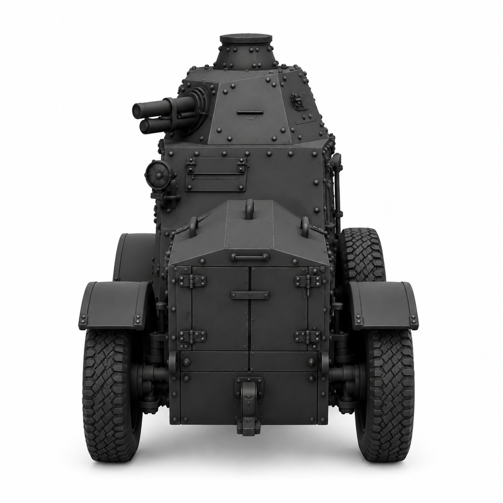 SSMODEL 1/72 1/144 Multi Scale Wz.34 Tank Resin Model Kit TSS0534